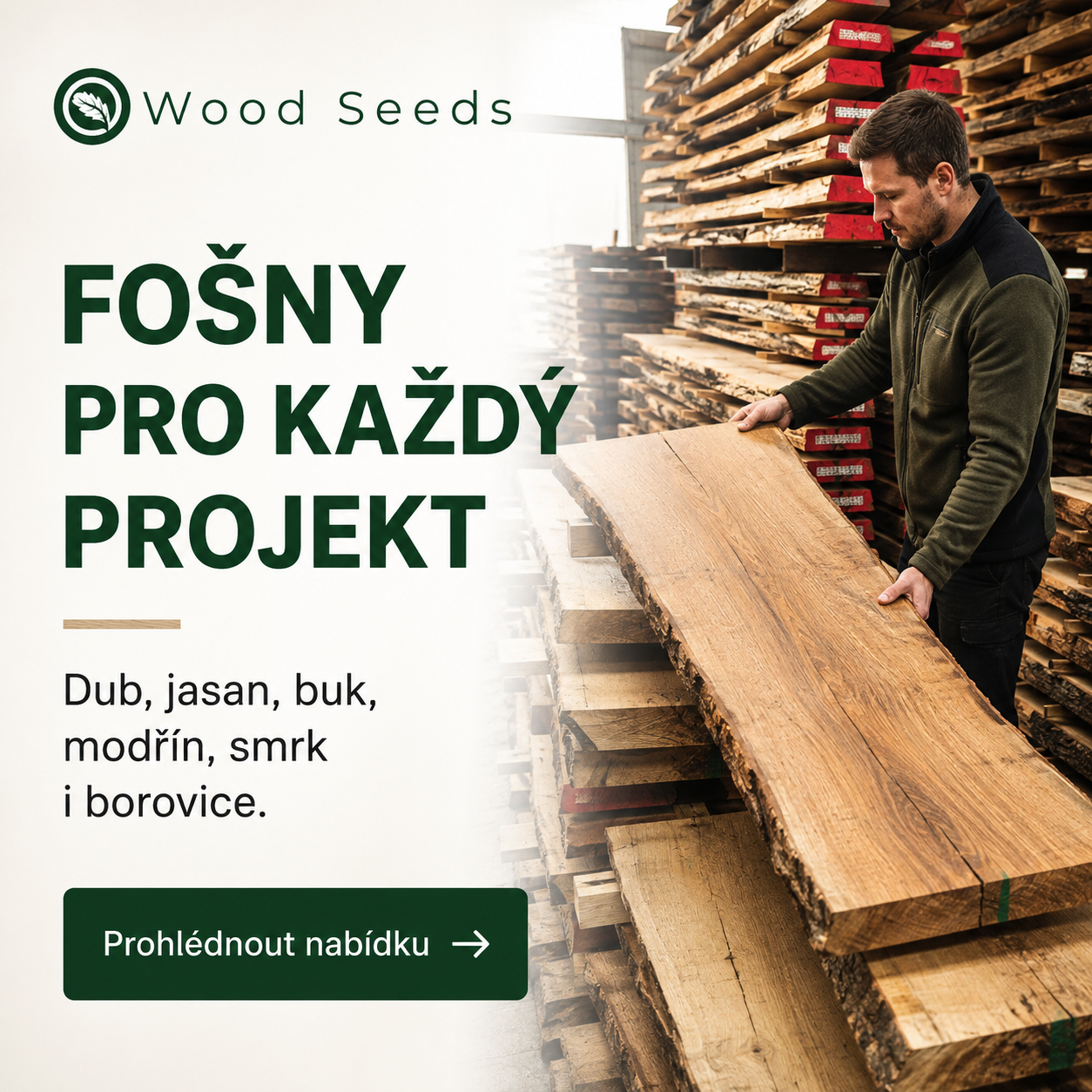 Banner fošny pro každý projekt