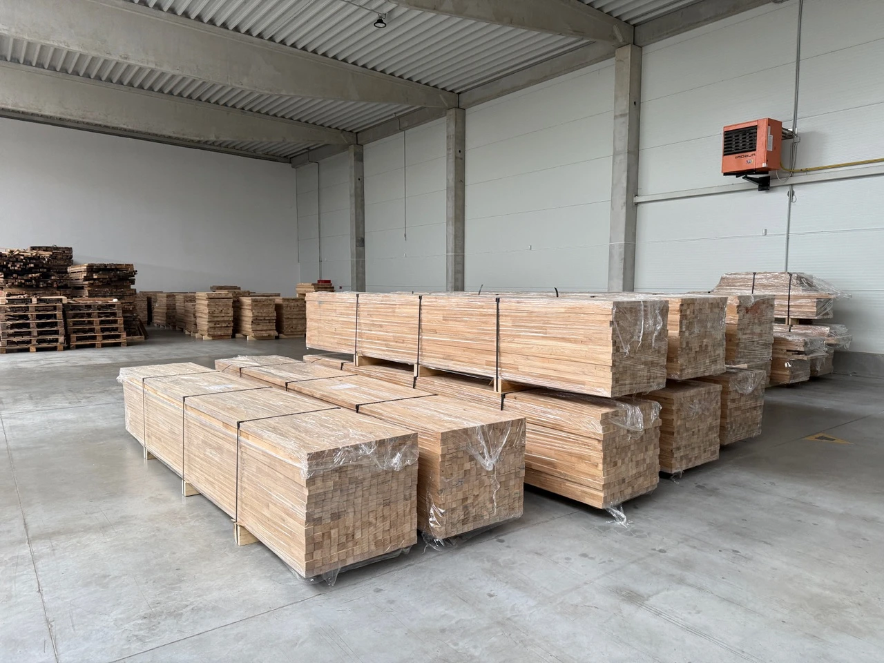 Výroba spárovky – uložení desek naplocho